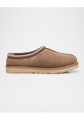 Men's Tasman Shearling Suede Mule Slipper