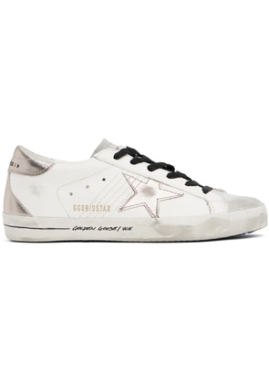 Golden Goose White Super-Star Sneakers