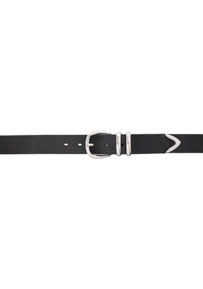 Sunflower Black Tip End Belt