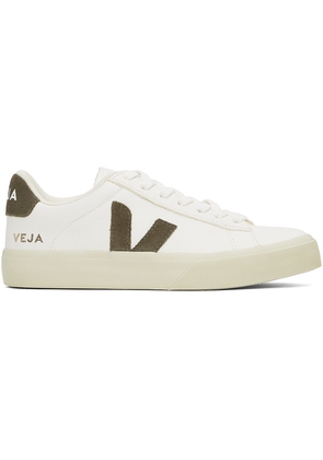 VEJA White Campo ChromeFree Leather Sneakers