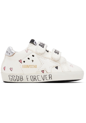 Golden Goose Baby Off-White Baby School Sneakers