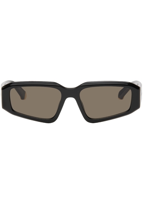 Stella McCartney Black Rectangular Sunglasses