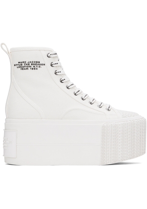 Marc Jacobs White 'The Platform High Top' Sneakers