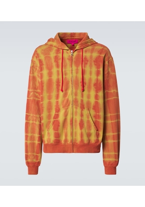 The Elder Statesman Daily Zuzu cotton and cashmere zip-up hoodie