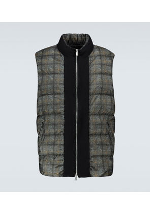 Undercover Checked padded vest