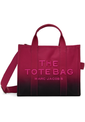 Marc Jacobs Pink & Black 'The Ombré Coated Canvas Medium' Tote