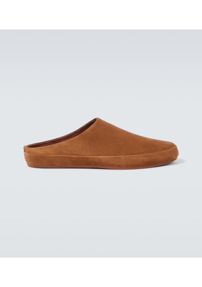 Loro Piana Suede mules