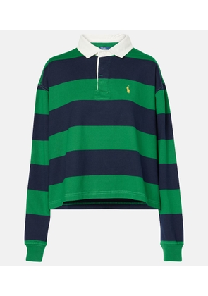 Polo Ralph Lauren Striped cotton jersey polo shirt