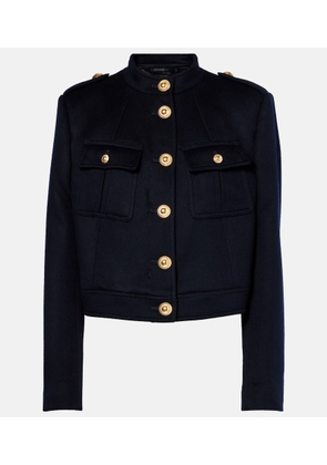 Tom Ford Cropped wool and cashmere jacket