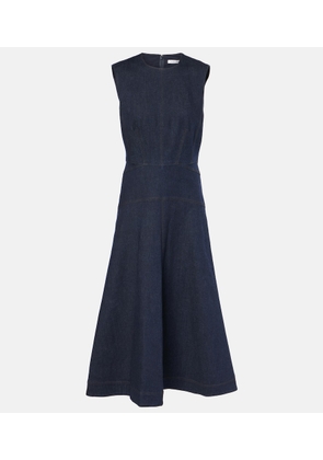 Veronica Beard Karrigan denim midi dress