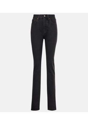 Saint Laurent High-rise slim jeans