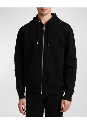 Men's 4G Knit Zip Hoodie