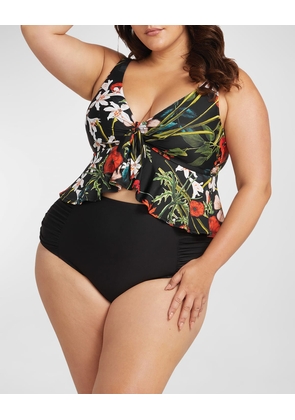 Wander Lost Chagall Tankini Swim Top