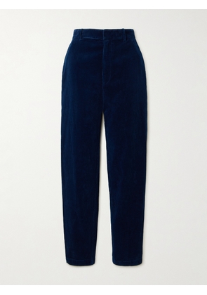 Polo Ralph Lauren - Cotton-corduroy Tapered Pants - Blue - US0,US2,US4,US6,US8,US10,US12