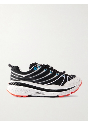 Hoka One One - Stinson Evo Og Rubber-trimmed Mesh Sneakers - Black - US4,US5,US6,US7,US8,US9,US10,US11