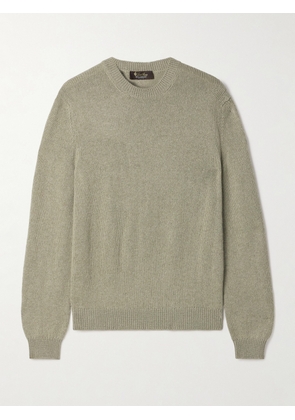 Loro Piana - Fobello Cashmere Sweater - Green - IT42,IT44,IT46