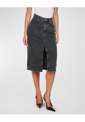 Lexie Denim Midi Skirt