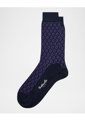 Men's Beckford Geometric Crew Socks