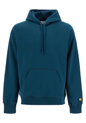 chase hooded raglan sweat - L Blue