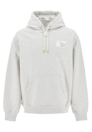 hooded tennis statues sweat - M Grey