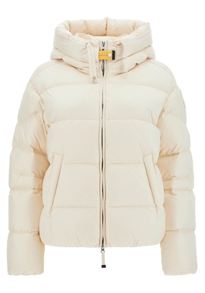 tilly hooded down jacket - L White