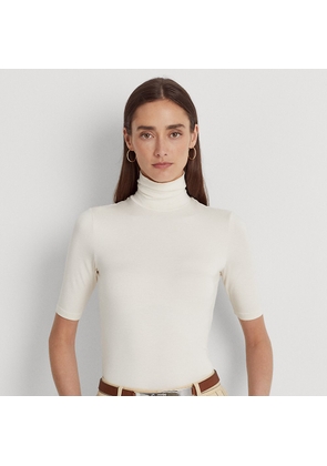 Jersey Roll Neck Top