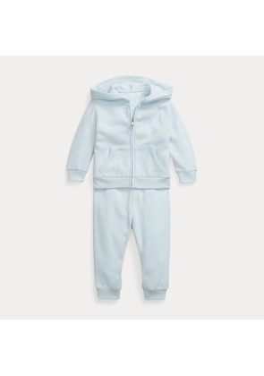 Fleece Full-Zip Hoodie and Trouser Set