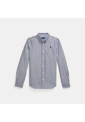 Bengal-Stripe Cotton Poplin Shirt