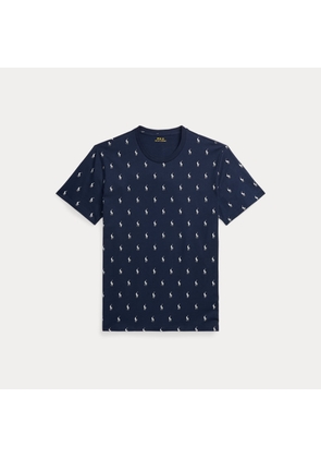 Allover Pony Cotton Jersey Sleep Shirt
