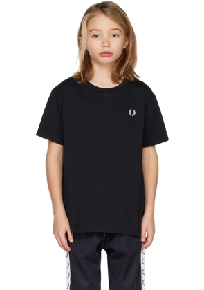 Fred Perry Kids Navy Crewneck T-Shirt