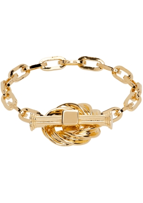 Bottega Veneta Gold Chain Bracelet