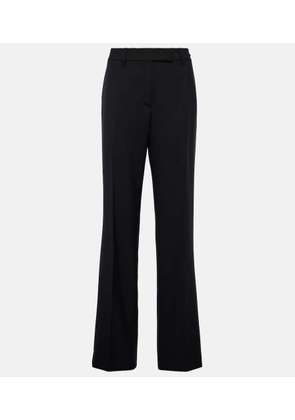 Prada High-rise wool straight pants