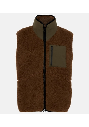 Loro Piana Cashmere and silk fleece vest