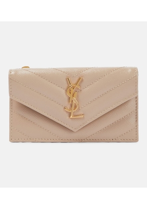 Saint Laurent Cassandre leather wallet