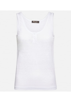 Loro Piana Linen tank top