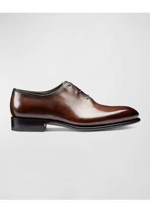 Men's Carter Burnished Leather Oxfords