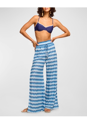 Chevron Glora Drawstring Pants