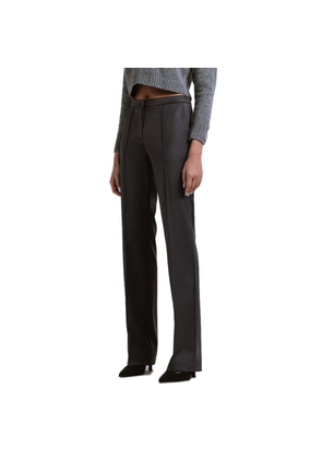 Gray Polyester Jeans & Pant - S