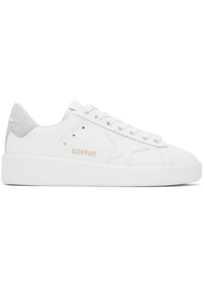 Golden Goose White Purestar Sneakers