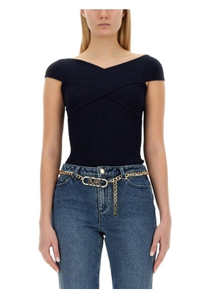 Michael Kors Eco Criss Cross Bodysuit