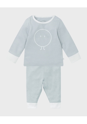 Kid's Snoozy Two-Piece Pajama Set, Size 3M-24M