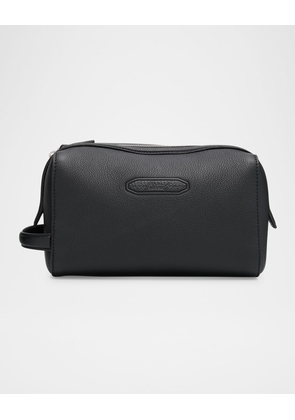 Men's Leather Toiletry Bag