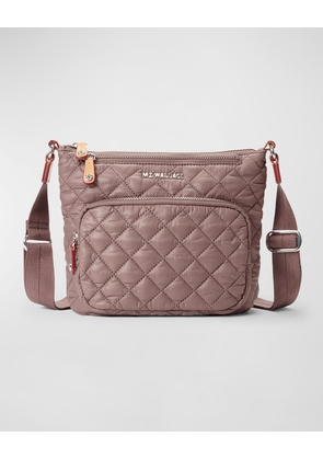 Metro Scout Deluxe Quilted Nylon Crossbody Bag