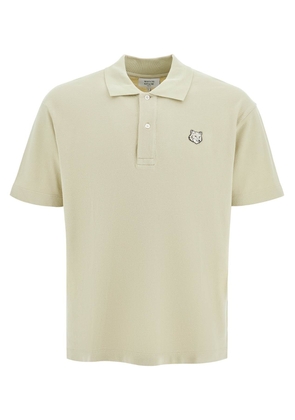 bold fox head comfort fit polo shirt - L Khaki