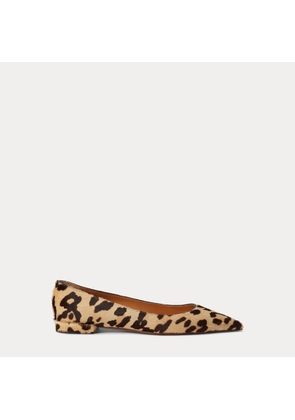 Kendrya Leopard-Print Ballet Flat