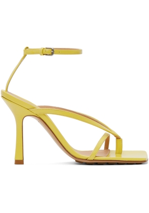 Bottega Veneta Yellow Stretch Sandals