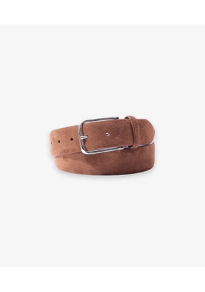 Larusmiani Suede Leather Belt Belt