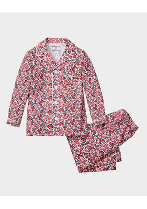 Boy's Fleurs de Bois Two-Piece Pajama Set, Size 6M-14