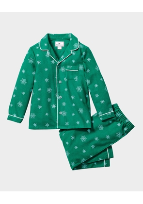 Boy's Emerald Wonderland Two-Piece Pajama Set, Size 6M-14