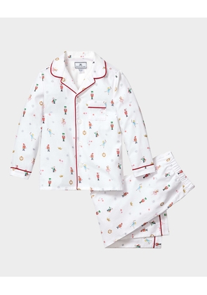 Boy's Night At The Nutcracker Two-Piece Pajama Set, Size 6M-14